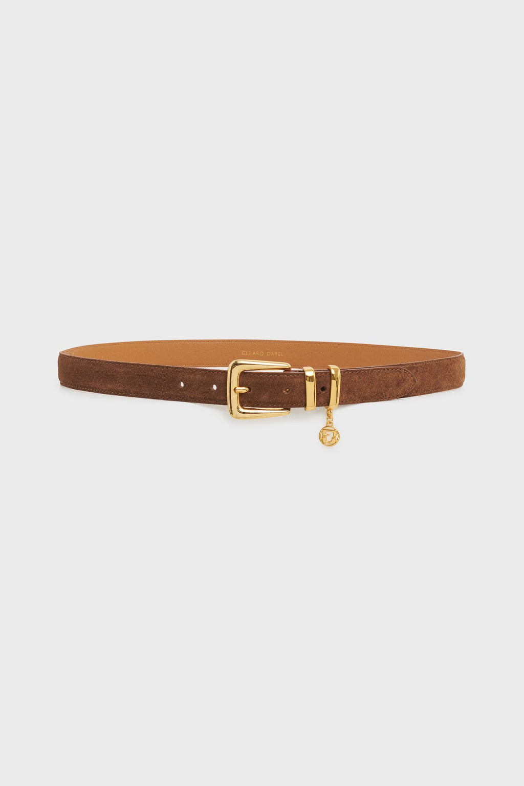 Ceinture en cuir velours - GIULIA - 1