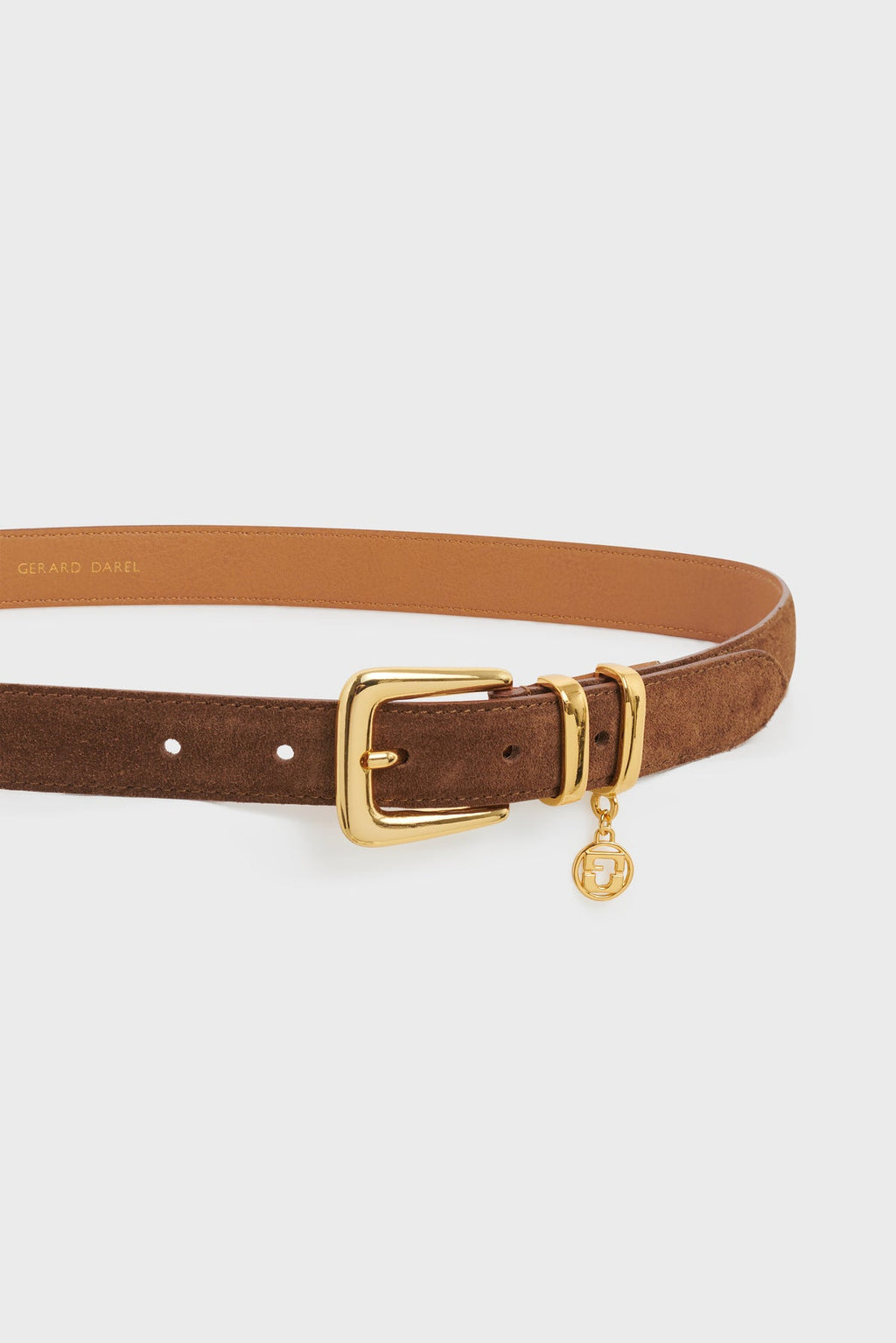 Ceinture en cuir velours - GIULIA - 2