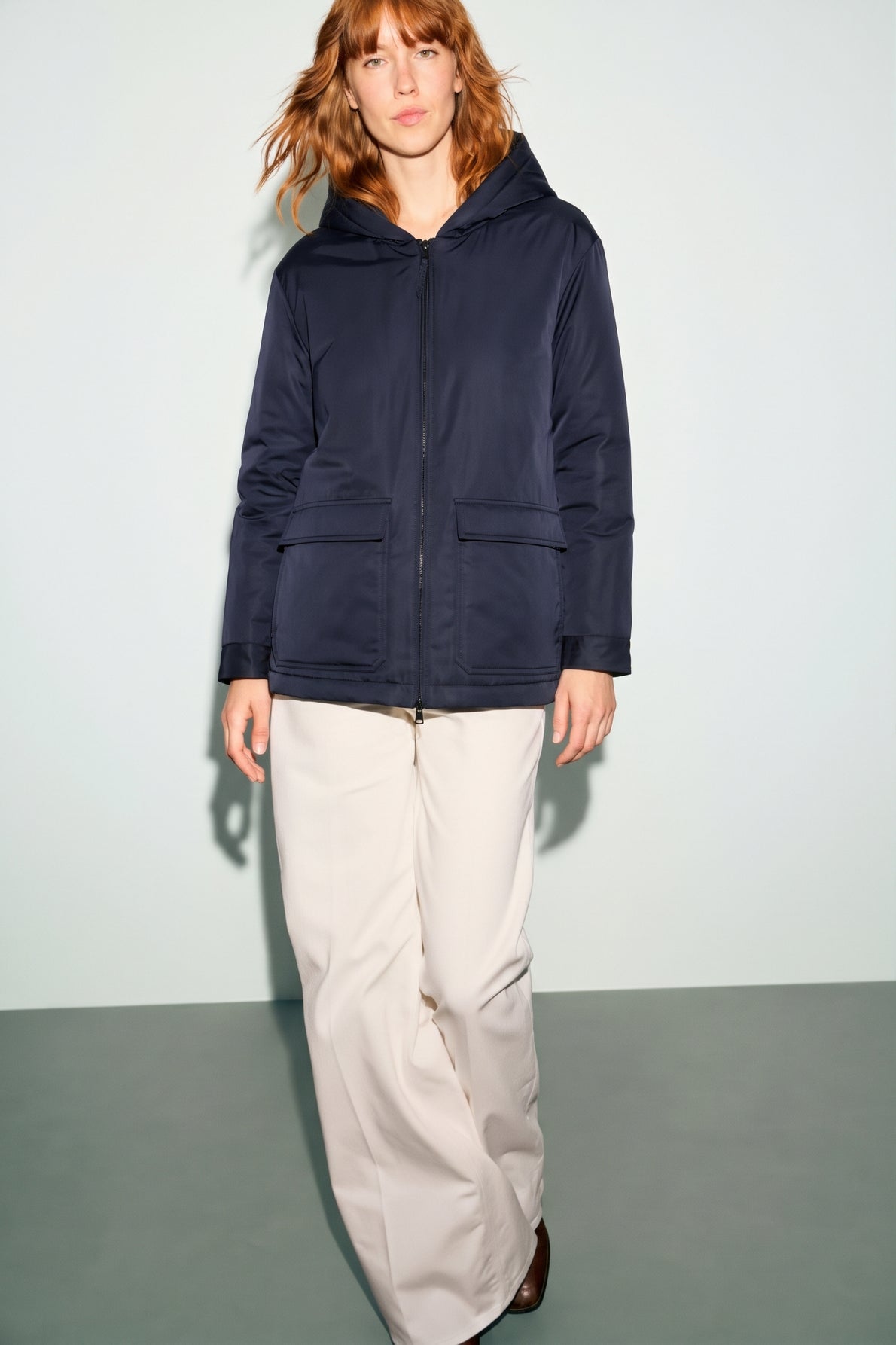 Parka courte à capuche - ARIE - 1