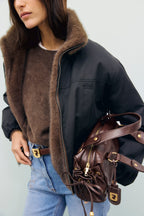 Parka courte fourrée et réversible - AURORA - 2