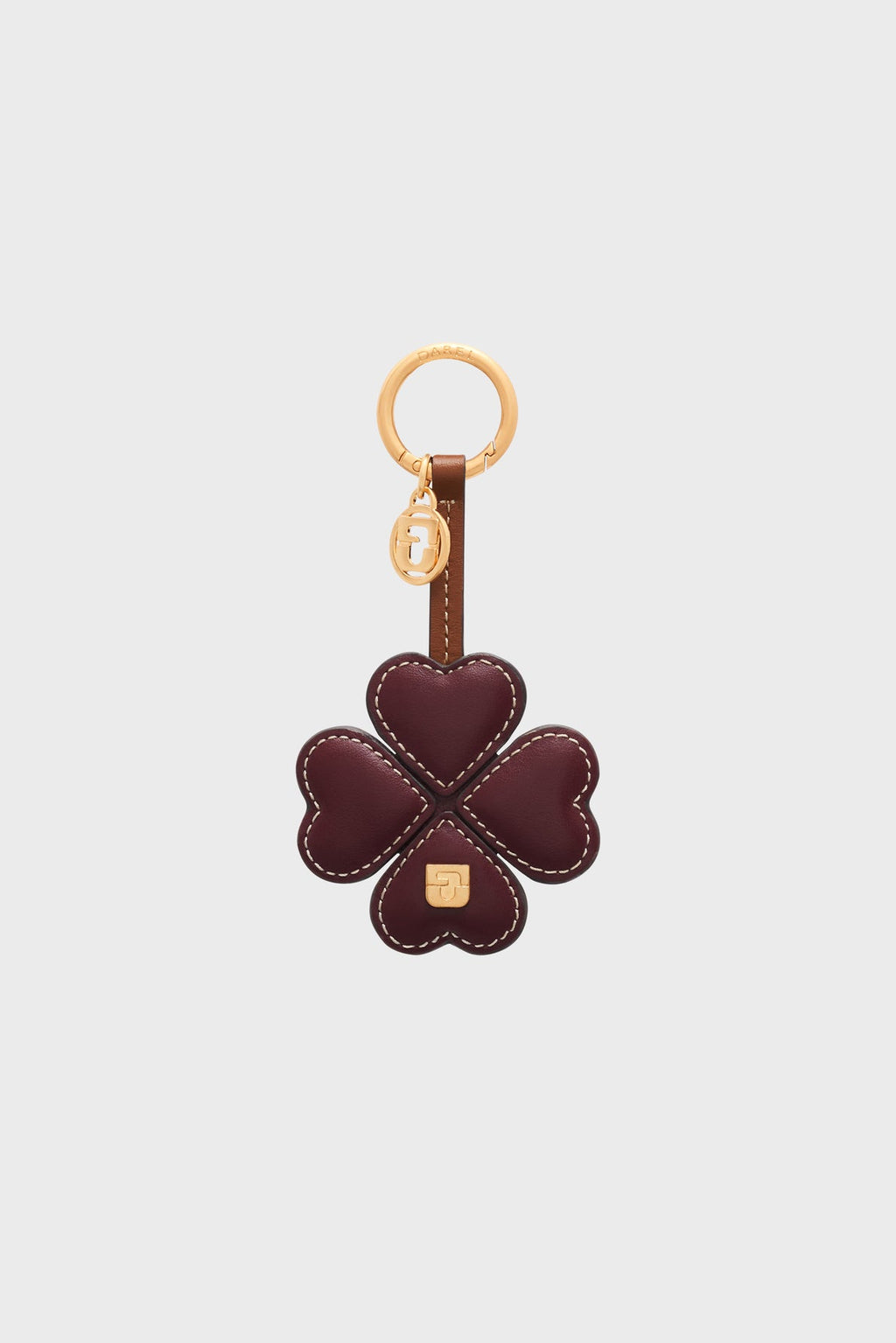 Charm en cuir – 4 FEUILLES GD - 1