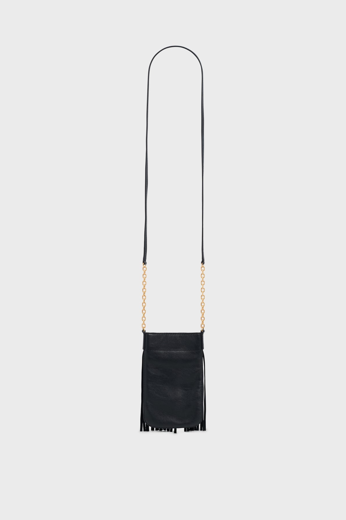 Porte téléphone en cuir - LE CHARLOTTE PHONE FRANGE - 2