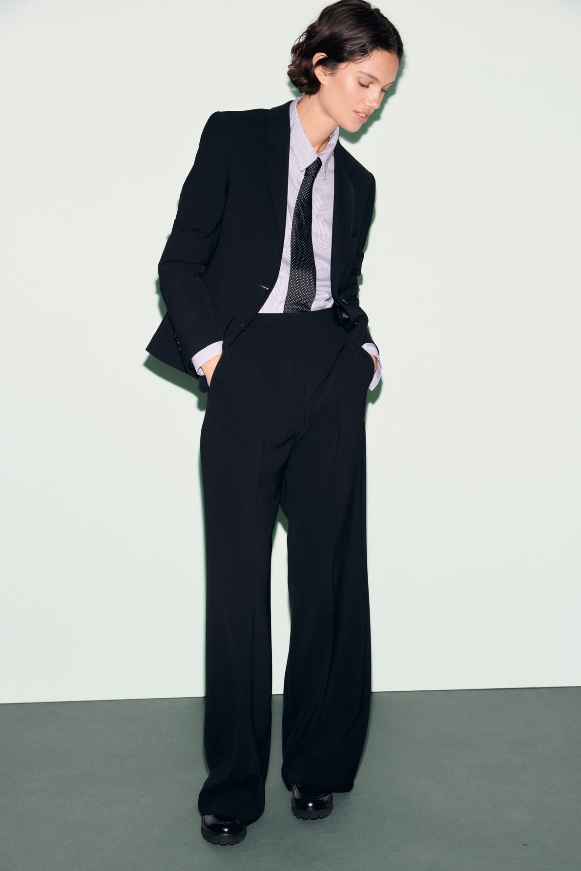 Pantalon de tailleur fluide - MELA - 1