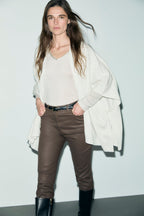 Jean slim enduit - ILDA - 1