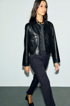 Pantalon slim dos élastiqué - MAY - 2