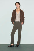 Pantalon slim dos élastiqué - MIE - 1