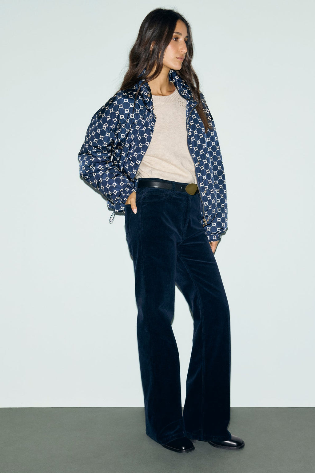 Pantalon large en velours - MAG - 2