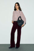 Pantalon large en velours - MAG - 1