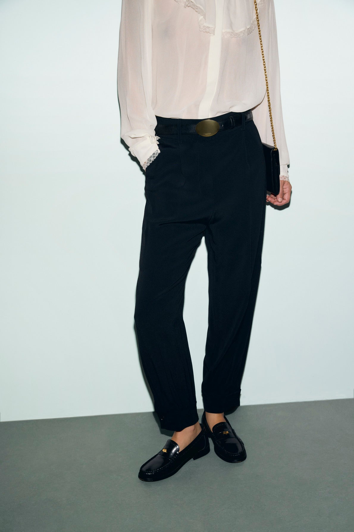 Pantalon bouffant à pinces - MILA - 2