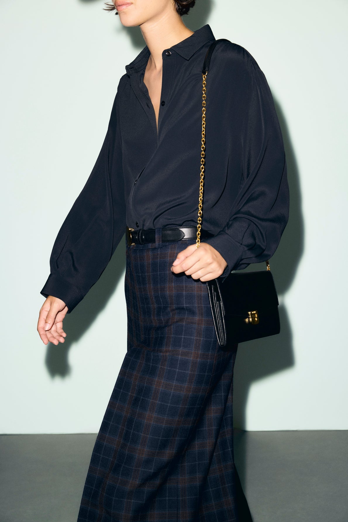 Bermuda jupe à carreaux - MORA - 1