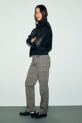Pantalon slim Pied de poule - MADIE - 1