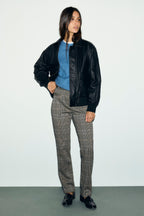 Pantalon slim Pied de poule - MADIE - 2