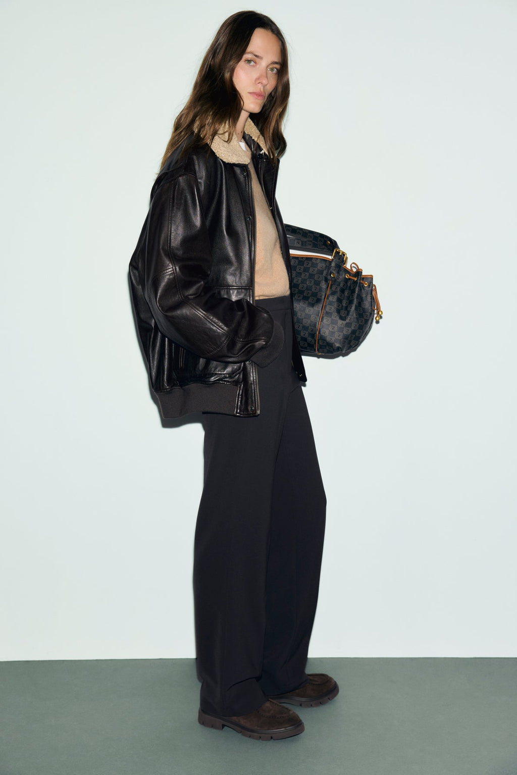 Pantalon de tailleur dos élastiqué - MILI - 1