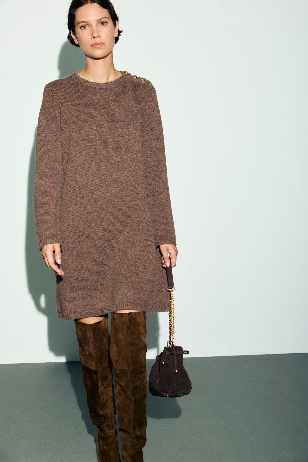 Robe pull en laine - COLY - 2