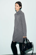 Robe pull en laine et cachemire - CRIS - 1