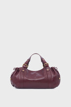 Sac à main en cuir effet froissé - 24H - 1