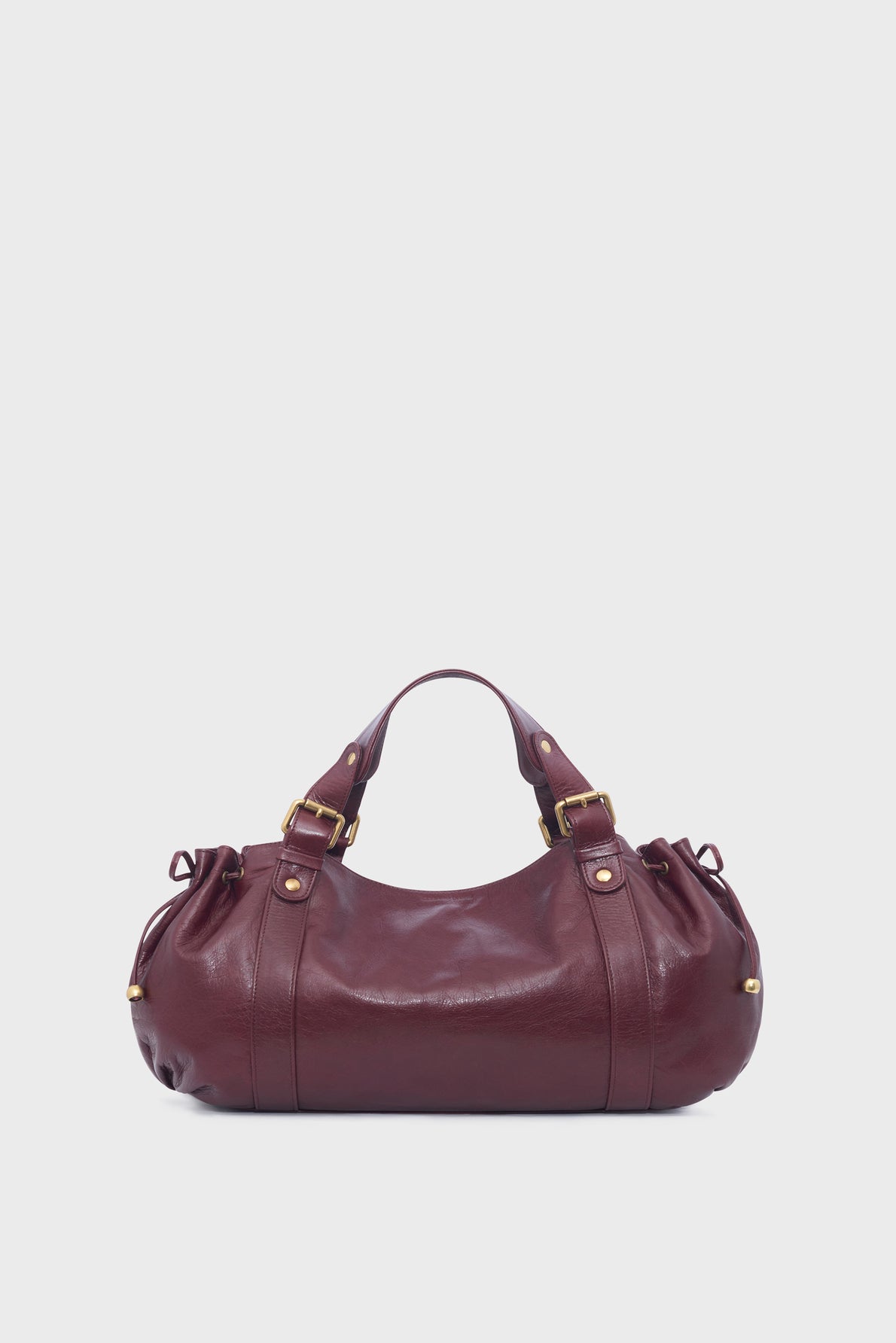 Sac à main en cuir effet froissé - 24H - 1