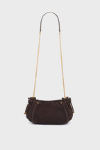 Sac en cuir velours effet tressé - LE MINI 24 - 2