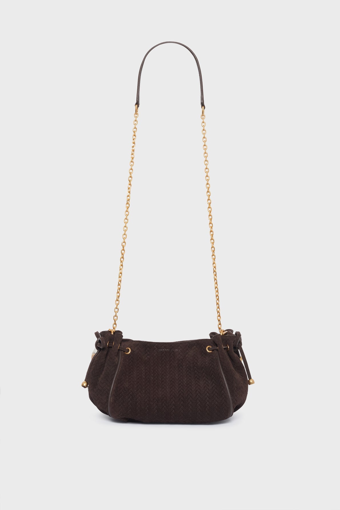 Sac en cuir velours effet tressé - LE MINI 24 - 2