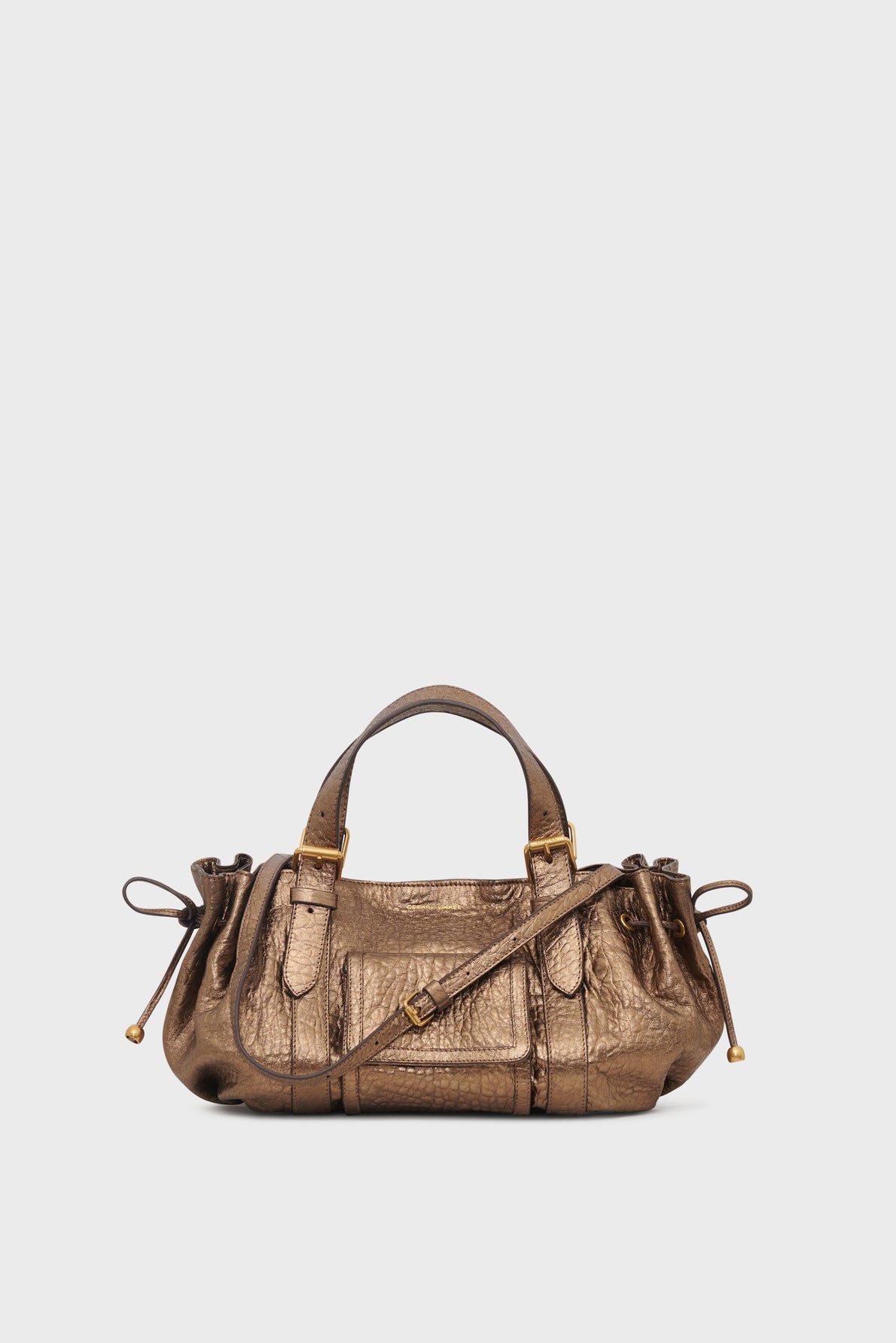 Sac à main en cuir bubble métallisé - 18H - 1