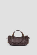 Mini sac à main en cuir tressé – 12H - 1