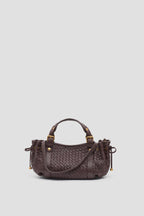 Mini sac à main en cuir tressé – 12H - 1
