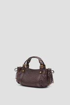 Mini sac à main en cuir tressé – 12H - 2