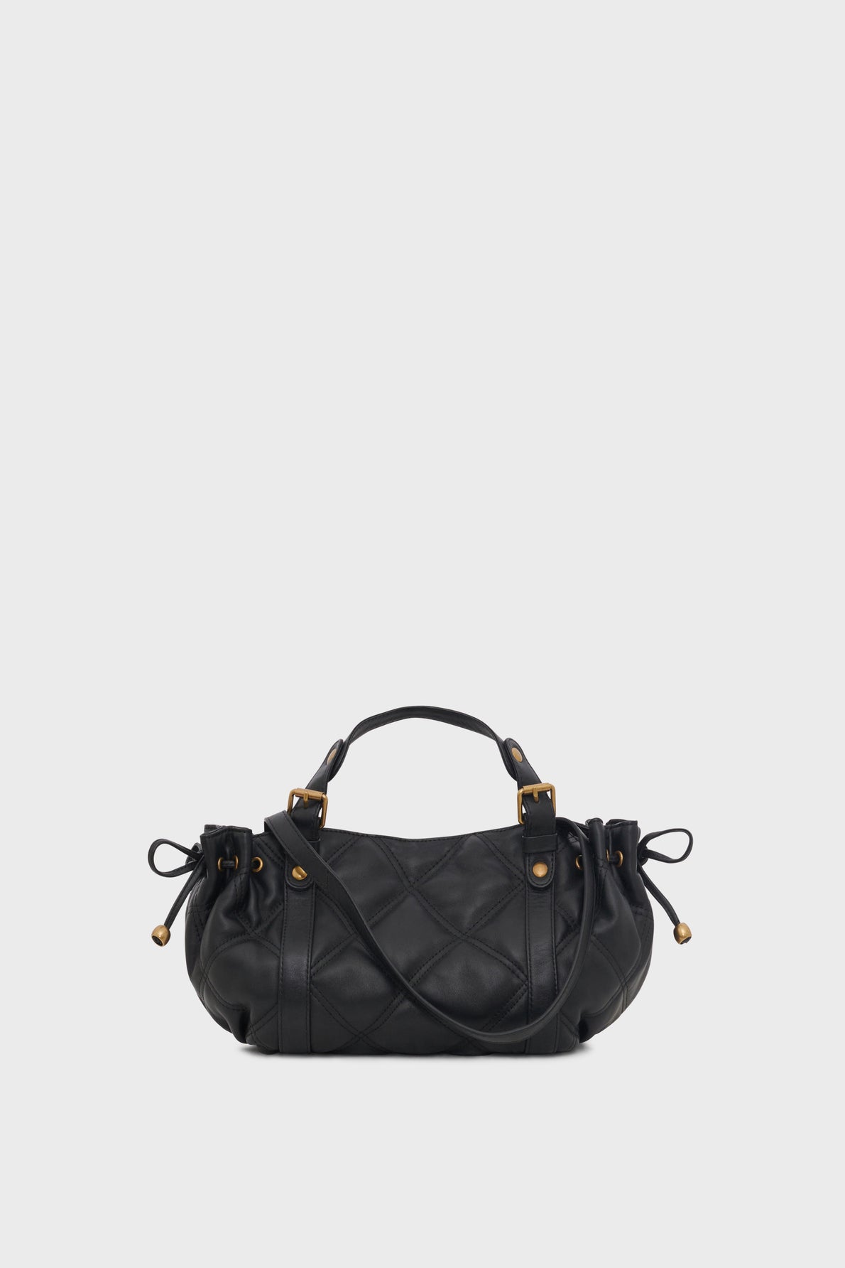 Mini sac à main en cuir matelassé - 12H - 2