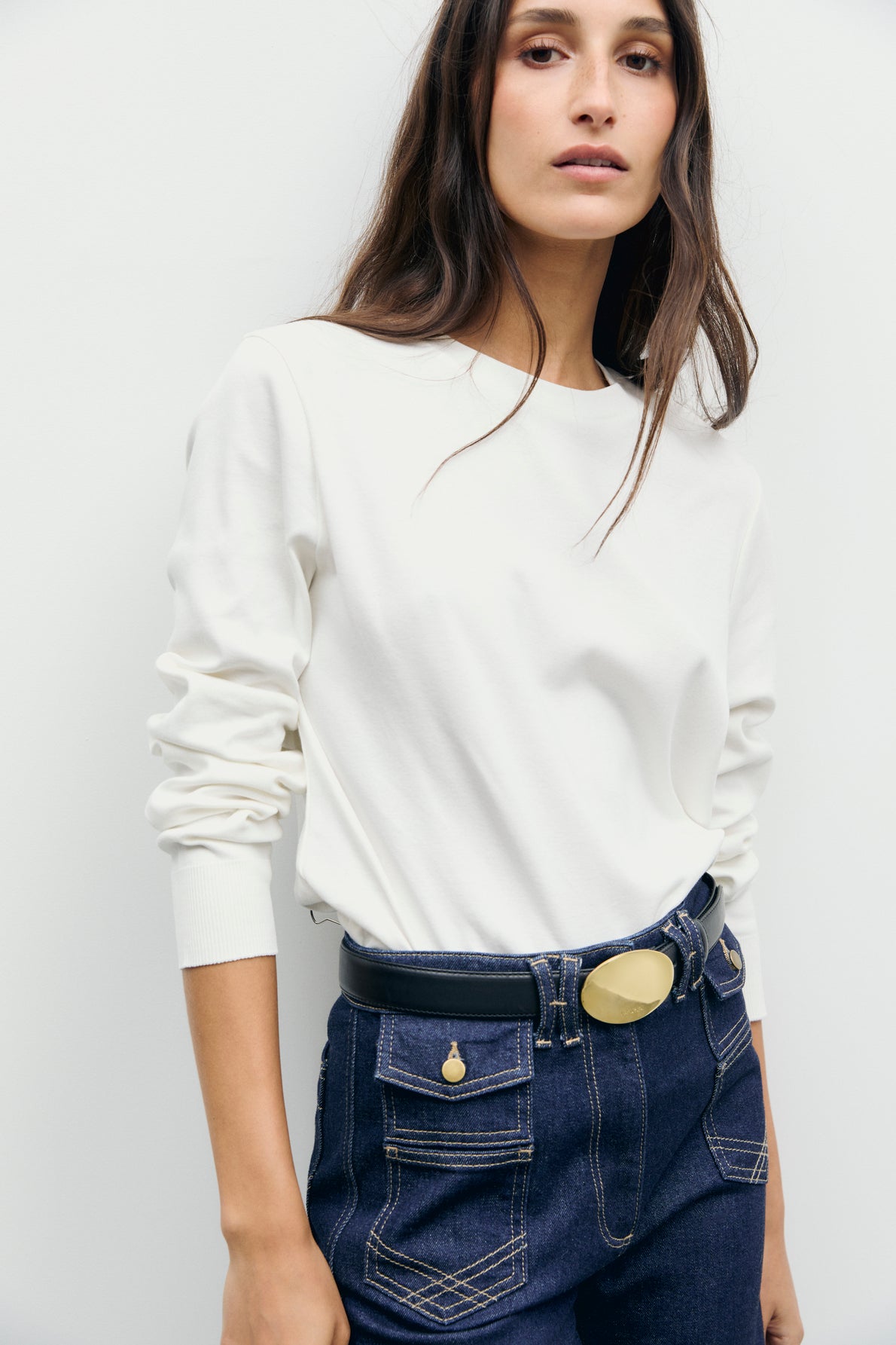 T-shirt en coton épais - BARA - 1