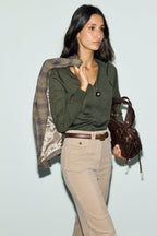 Pull V en laine fine - RACHEL - 1
