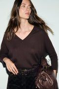 Pull V ample en cachemire - RESA - 1