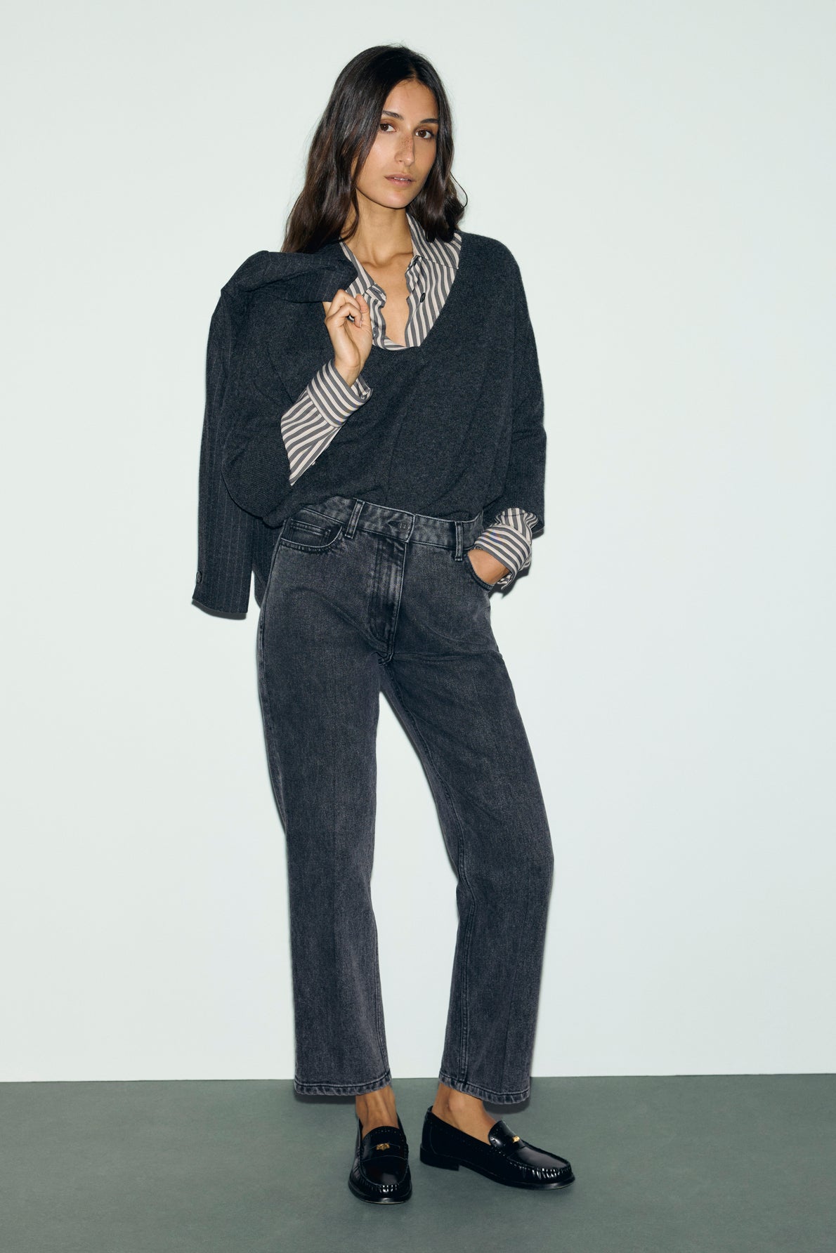 Pull V ample en cachemire - RESA - 1