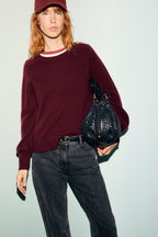 Pull en laine avec col - RAMIA - 2