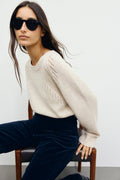Pull en laine ajourée - RISA - 1