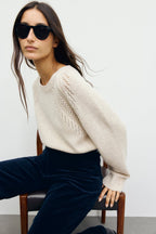 Pull en laine ajourée - RISA - 1
