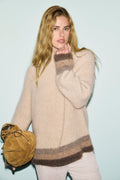 Pull épais à col montant et lurex - ROLA - 1