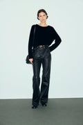 Pull en laine et strass - REIA - 1