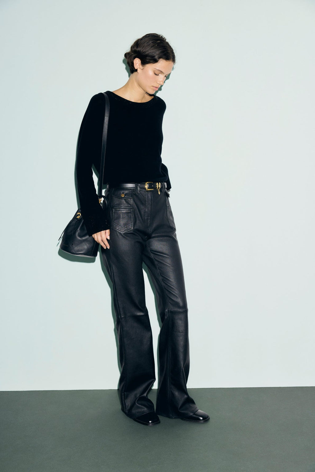 Pull en laine et strass - REIA - 2