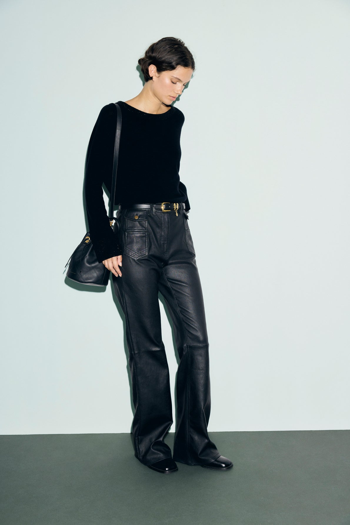 Pull en laine et strass - REIA - 2