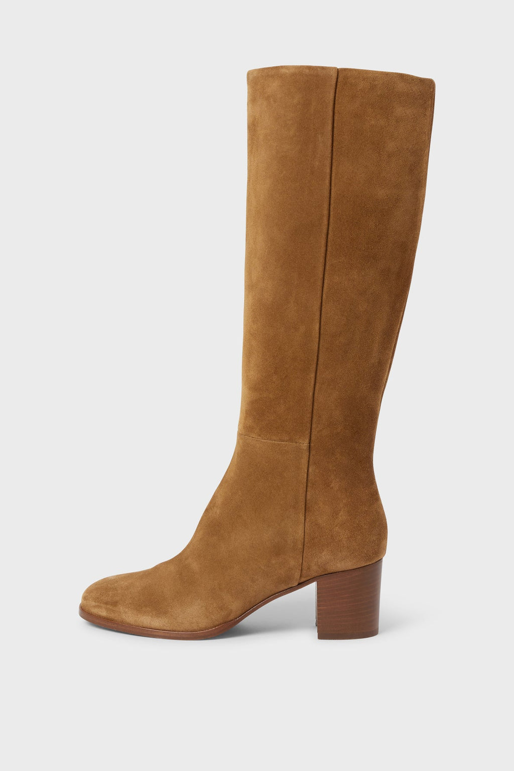 Bottes en cuir velours - LIZZIE - 1