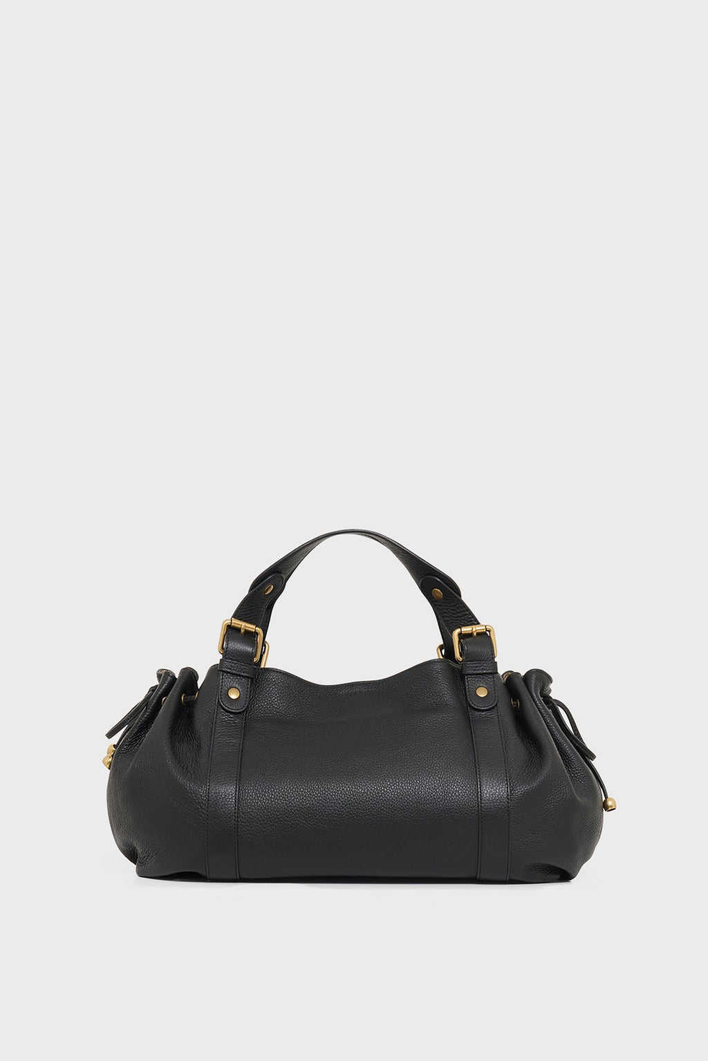 Sac à main en cuir grainé intérieur métallisé - 24H - 1
