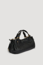 Sac à main en cuir grainé intérieur métallisé - 24H - 2