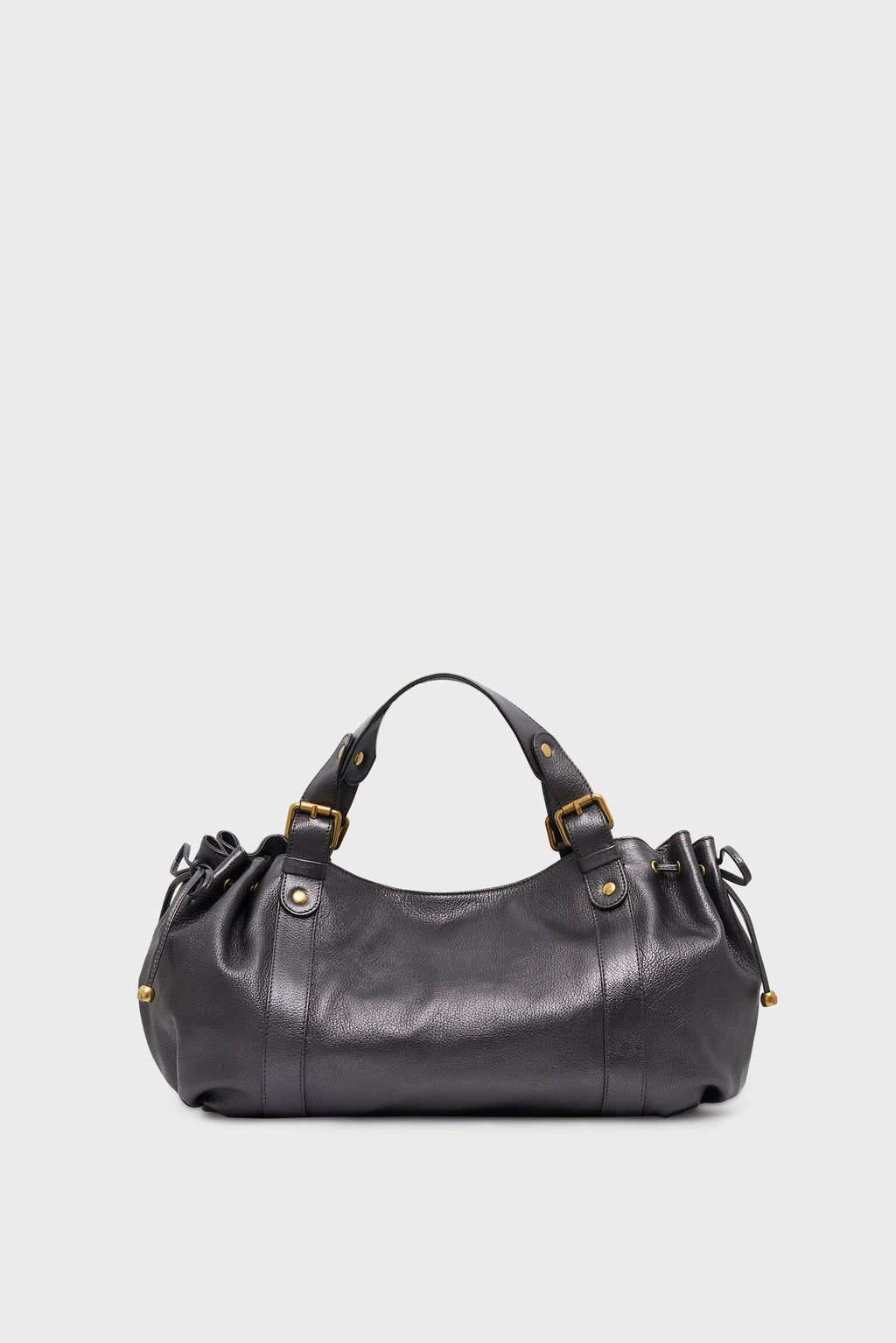 Sac à main en cuir métallique - 24H - 2
