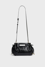 Sac à main en cuir effet froissé - MINI DANY - 1