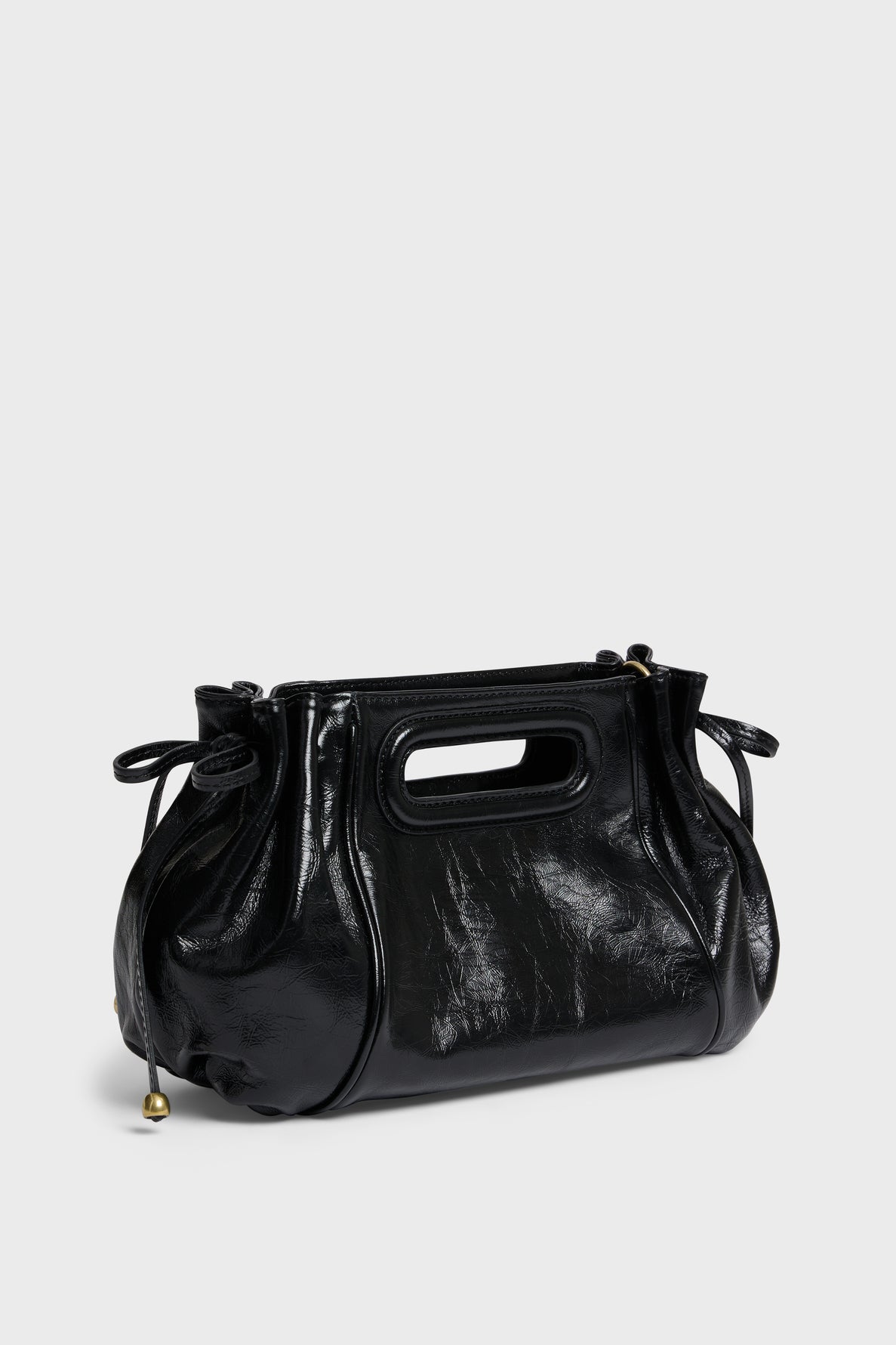 Sac à main en cuir effet froissé - MINI DANY - 2