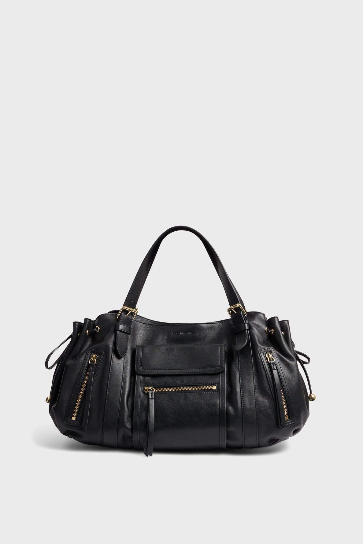 Sac à main en cuir avec poches zippées - ST GERMAIN - 1