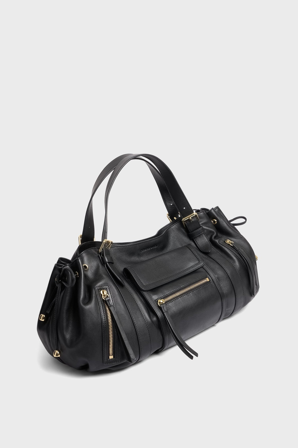 Sac à main en cuir avec poches zippées - ST GERMAIN - 2