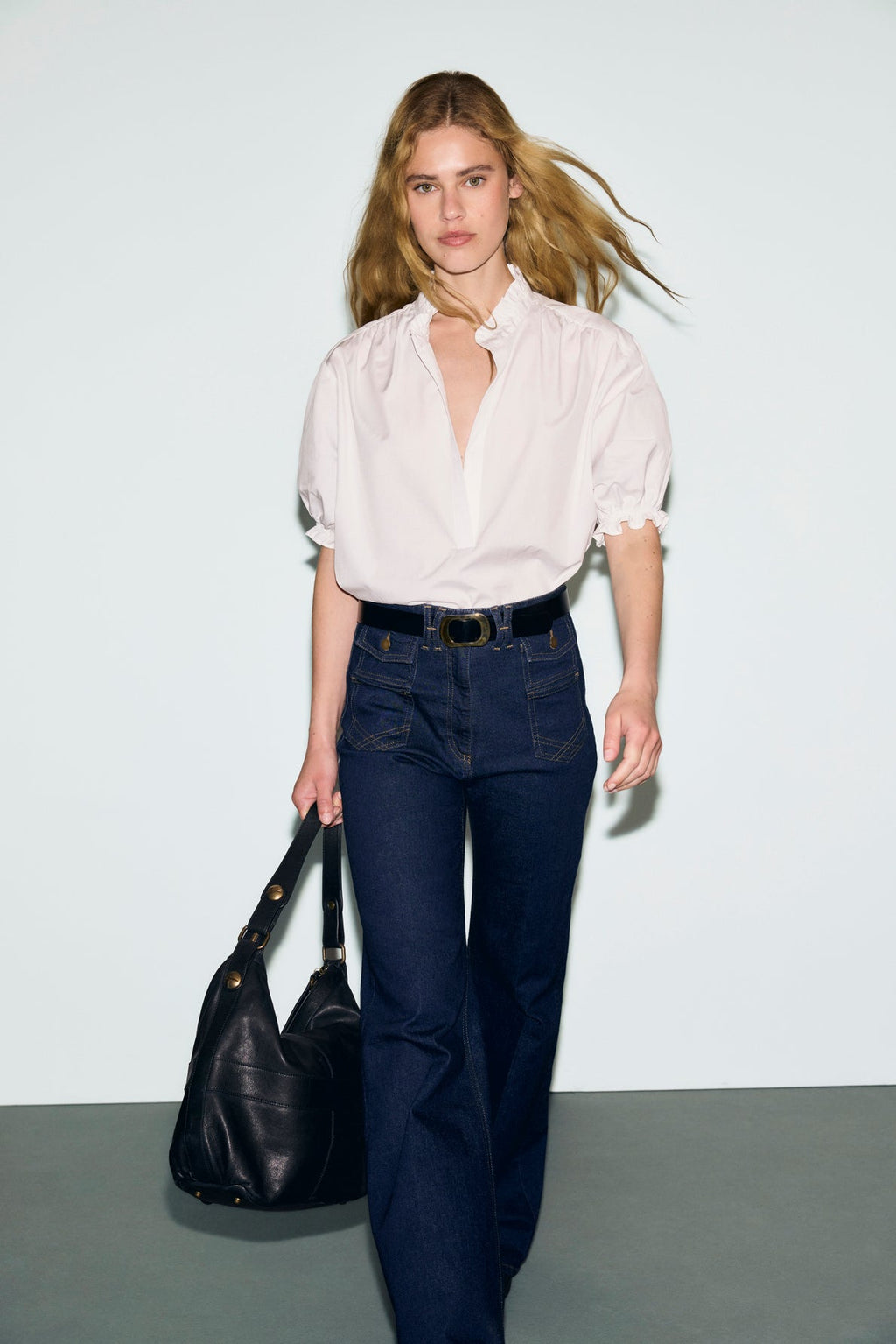 Blouse en popeline de coton - ANNYR - 1